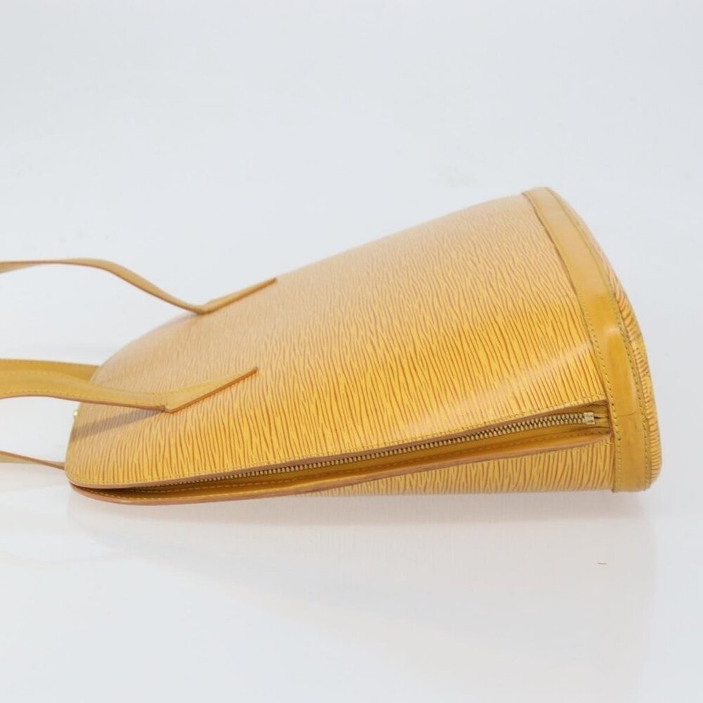 Authentic LOUIS VUITTON Epi Lussac Shoulder Bag Yellow M52289 LV - Picture 11 of 16
